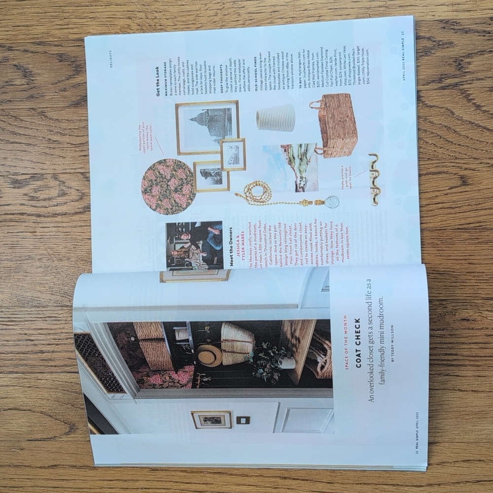 Real Simple Magazine April 2022 Calm & Clean For Spring - Picture 4 of 16